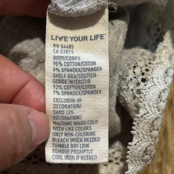 Y2K American Eagle Outfitters Floral Lace Babydoll Cami Soft Girl Vintage Sz SM - Picture 10 of 12